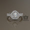 1.49ct Diamond Gold Matching Bridal Set - 01US52